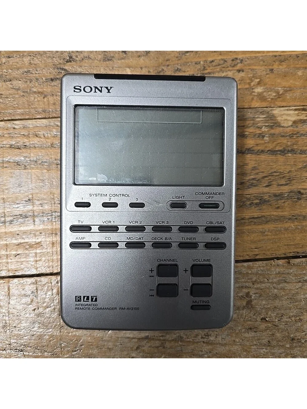 Sony Remote Commander RM-AV2100 LCD Universal Integrated Vintage Remote Works!